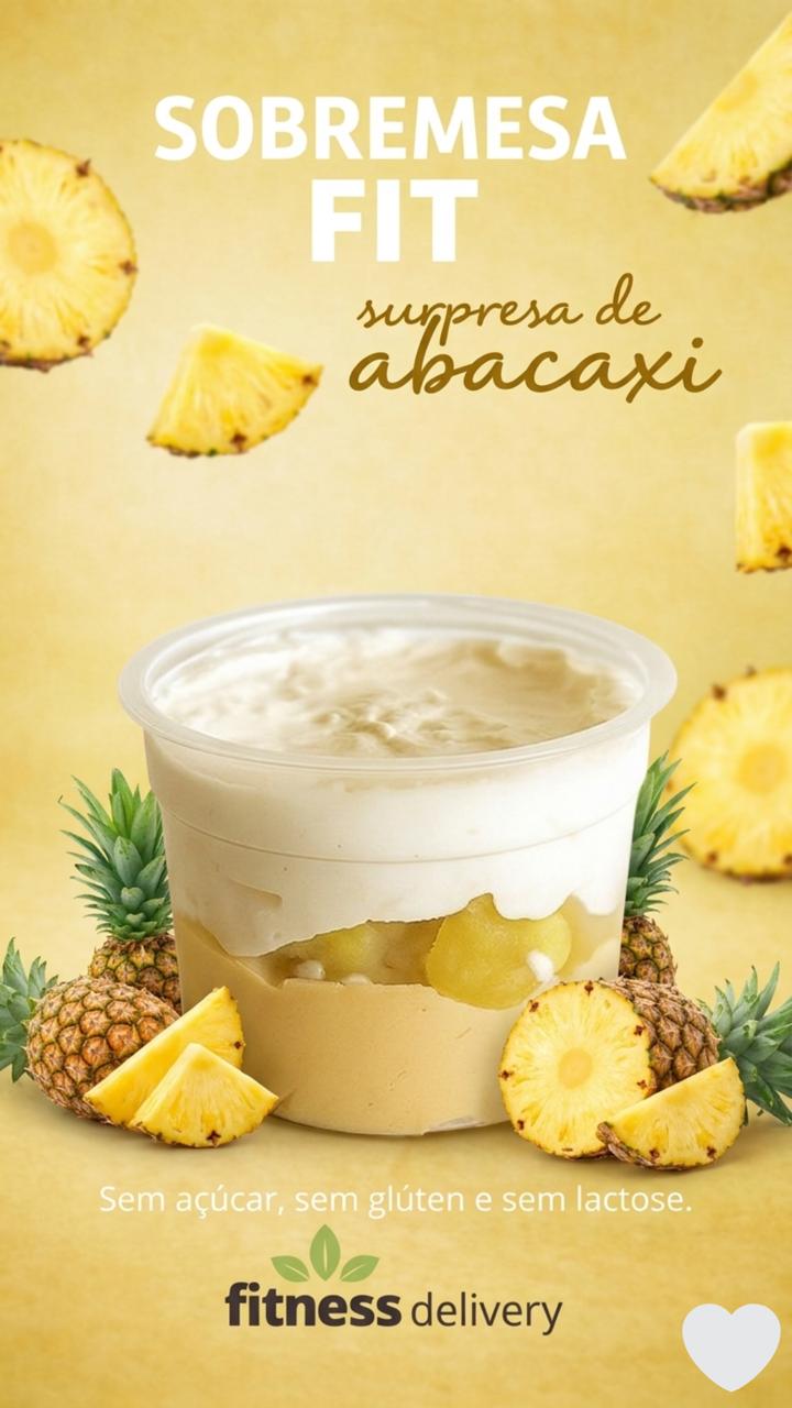 Surpresa de abacaxi low carb